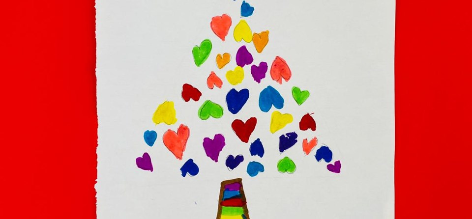 Postal ganadora de las Navidades SEI San Narciso 2025