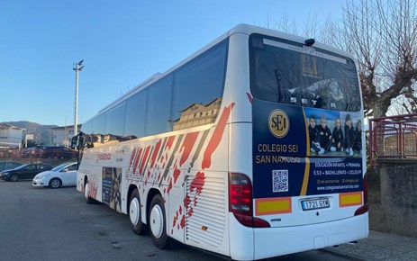 Nuestra imagen, en los autobuses del centro