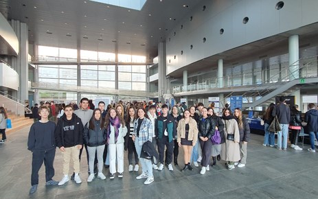 El alumnado de 2º Bachillerato visita la Feria de Universidades de Vigo