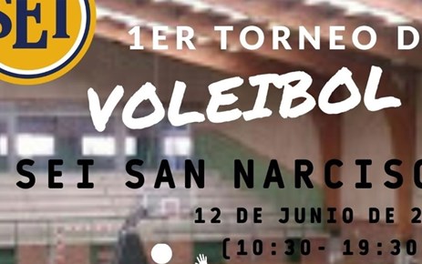 Primer torneo de voleibol