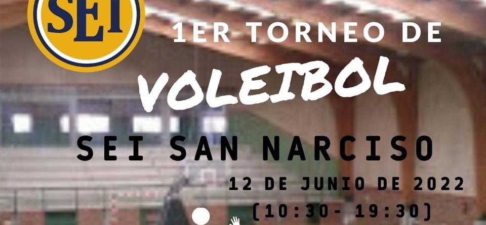 Primer torneo de voleibol