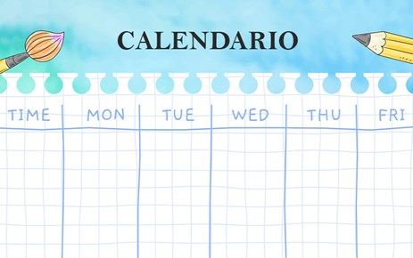 Calendario de exámenes de septiembre (ESO-BACH)